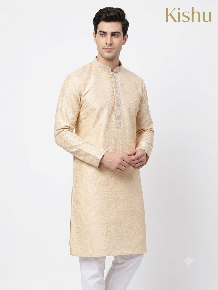 Silk Kurta Kishu view 4