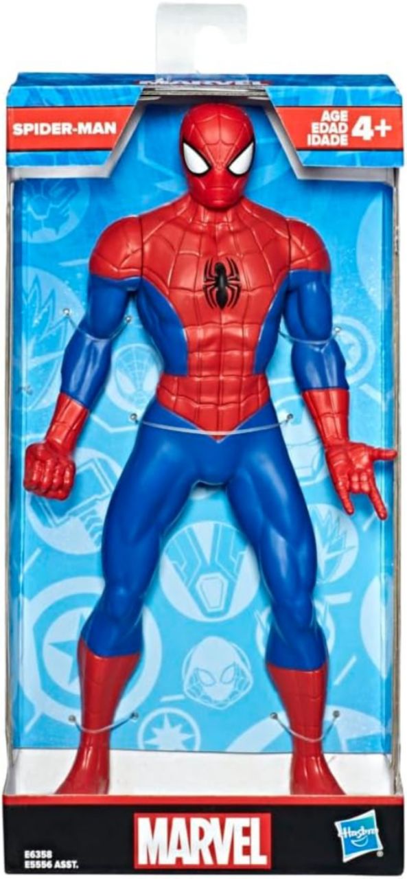 Marvel Spider-Man 9.5-Inch Action Figure – Super Hero Toy for Kids Ages 4+, Action Figures, Toys, Birthday Gift for Kids view 3