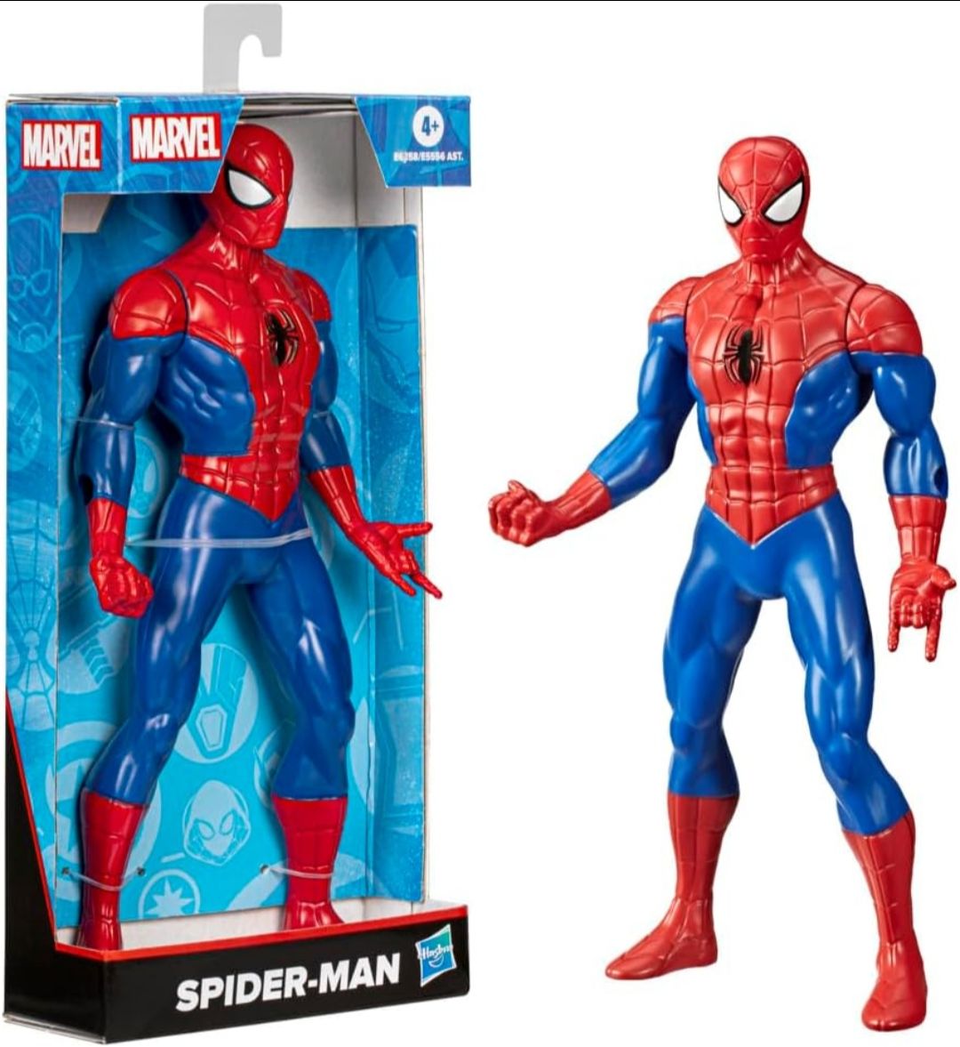 Marvel Spider-Man 9.5-Inch Action Figure – Super Hero Toy for Kids Ages 4+, Action Figures, Toys, Birthday Gift for Kids