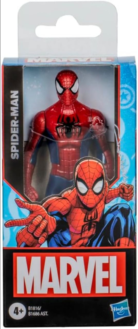 Marvel Spider-Man 6 Inch Basic Superhero Action Figure, for Kids Ages 4 and up view 5