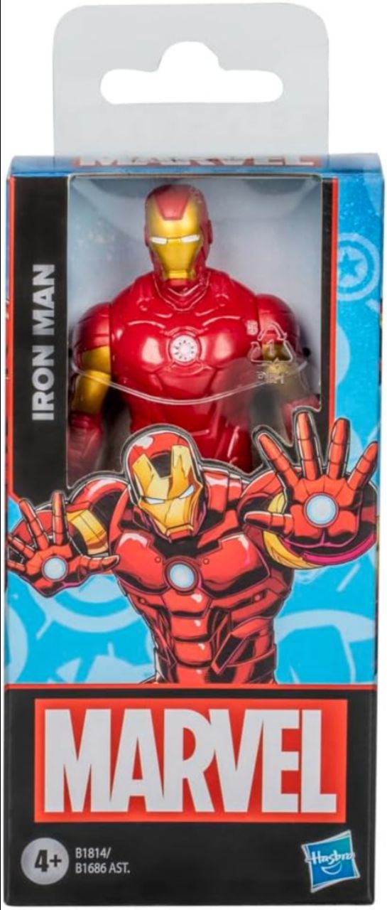 Marvel Iron Man Action Figure, 6-Inch, Super Hero Toys and Figures for Kids Ages 4+ view 5