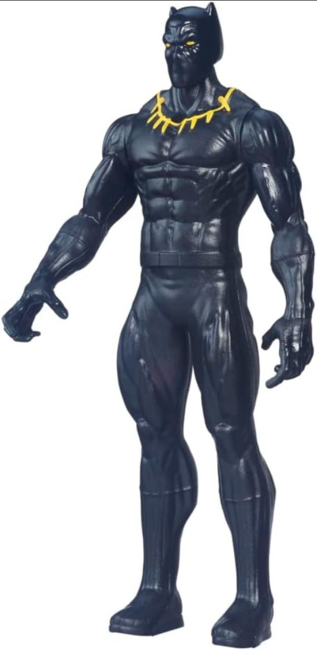 Marvel Black Panther 6-in Basic Action Figure, Toys for Kids Ages 4 view 2