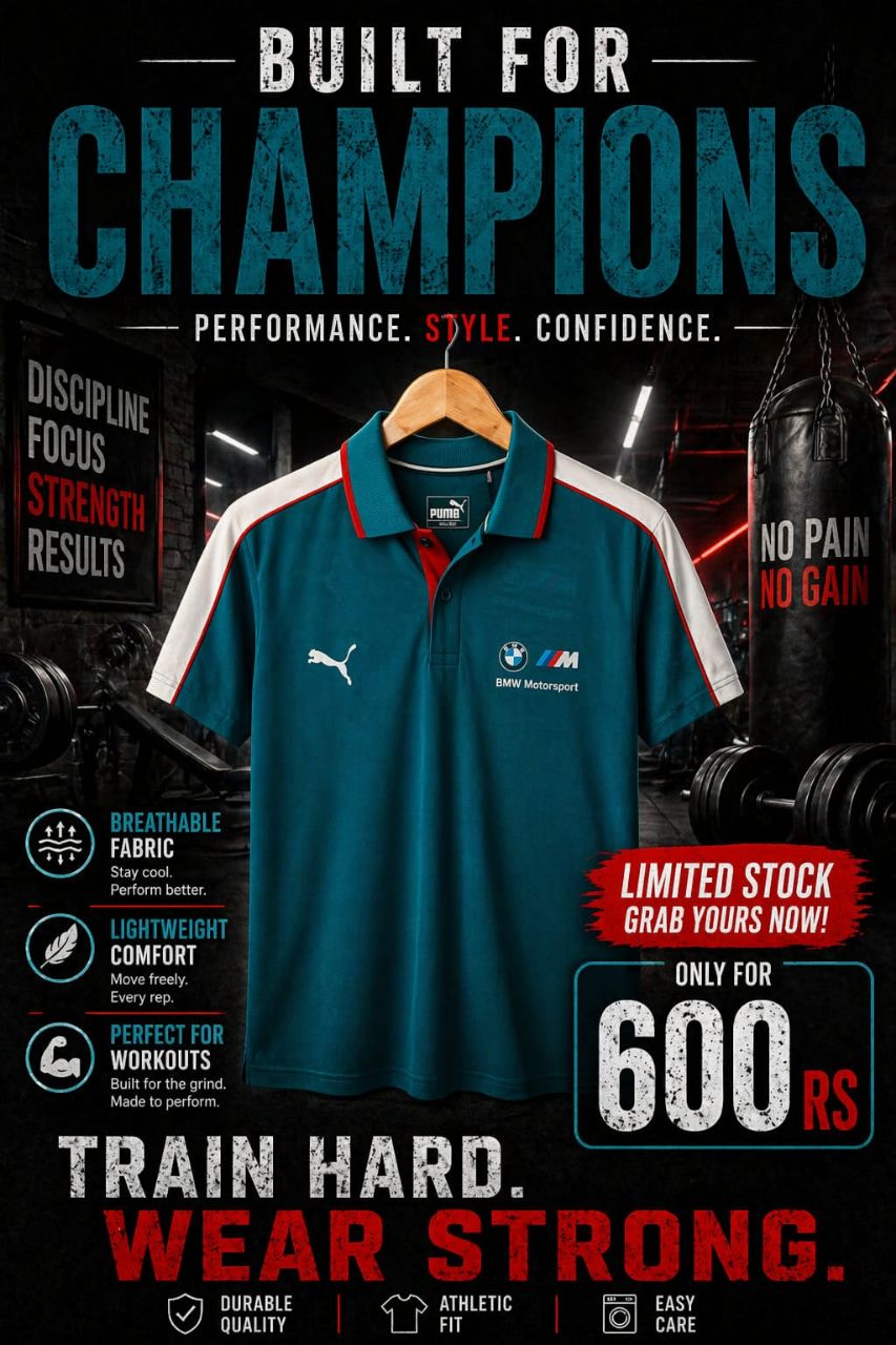 PUMA BMW Motorsport Polo T-Shirt view 2