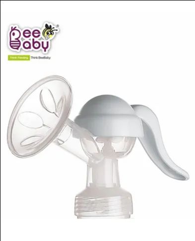 Beebaby BeeBaby Comfort Fit 2 in 1 Manual Breast Pump - White view 8
