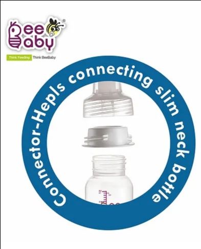 Beebaby BeeBaby Comfort Fit 2 in 1 Manual Breast Pump - White view 4