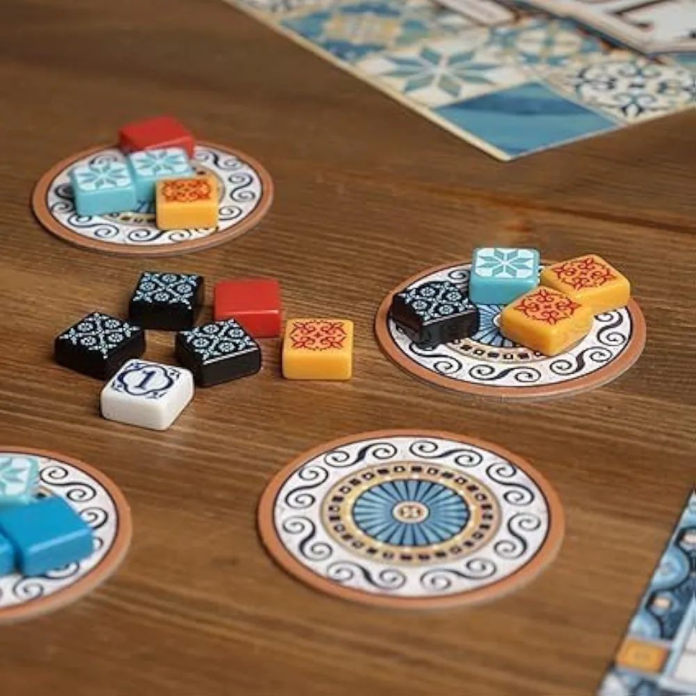 Azul Board Game | Elegant Tile Placement Strategy | Abstract Game for 2-4 Players | Award Winning Tabletop Game | Perfect for Adults, Family Fun & Enthusiasts view 4