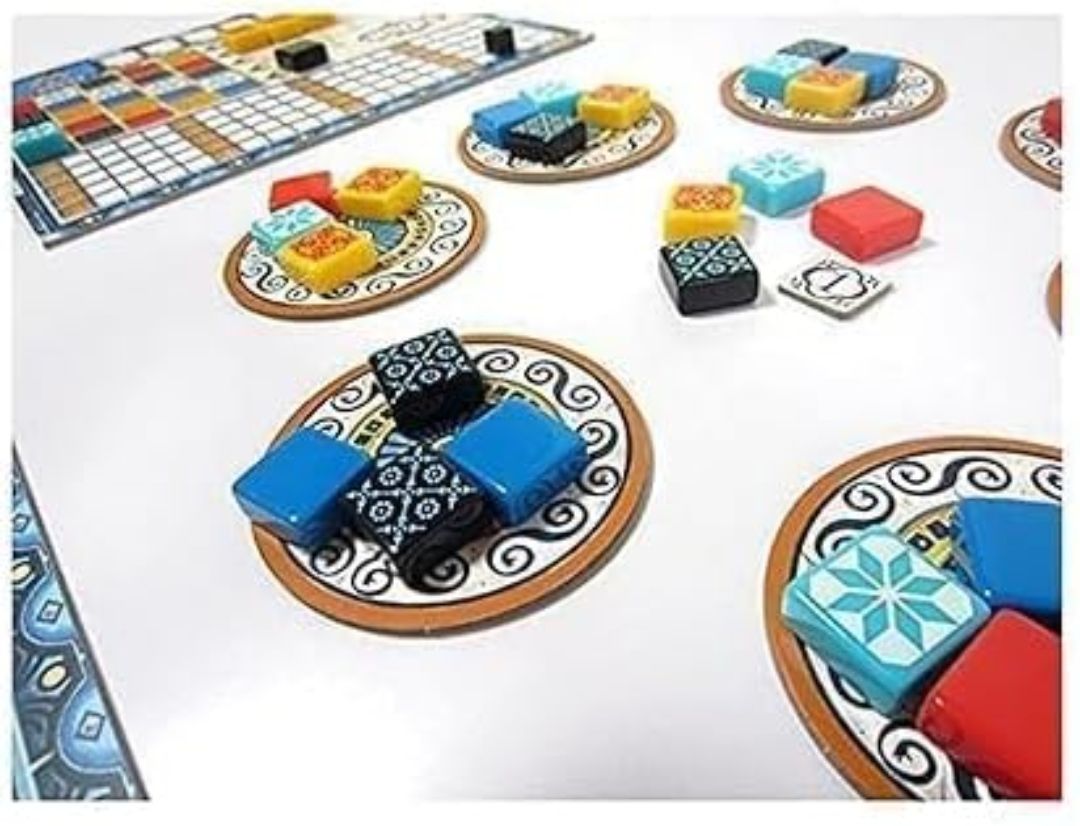 Azul Board Game | Elegant Tile Placement Strategy | Abstract Game for 2-4 Players | Award Winning Tabletop Game | Perfect for Adults, Family Fun & Enthusiasts view 6