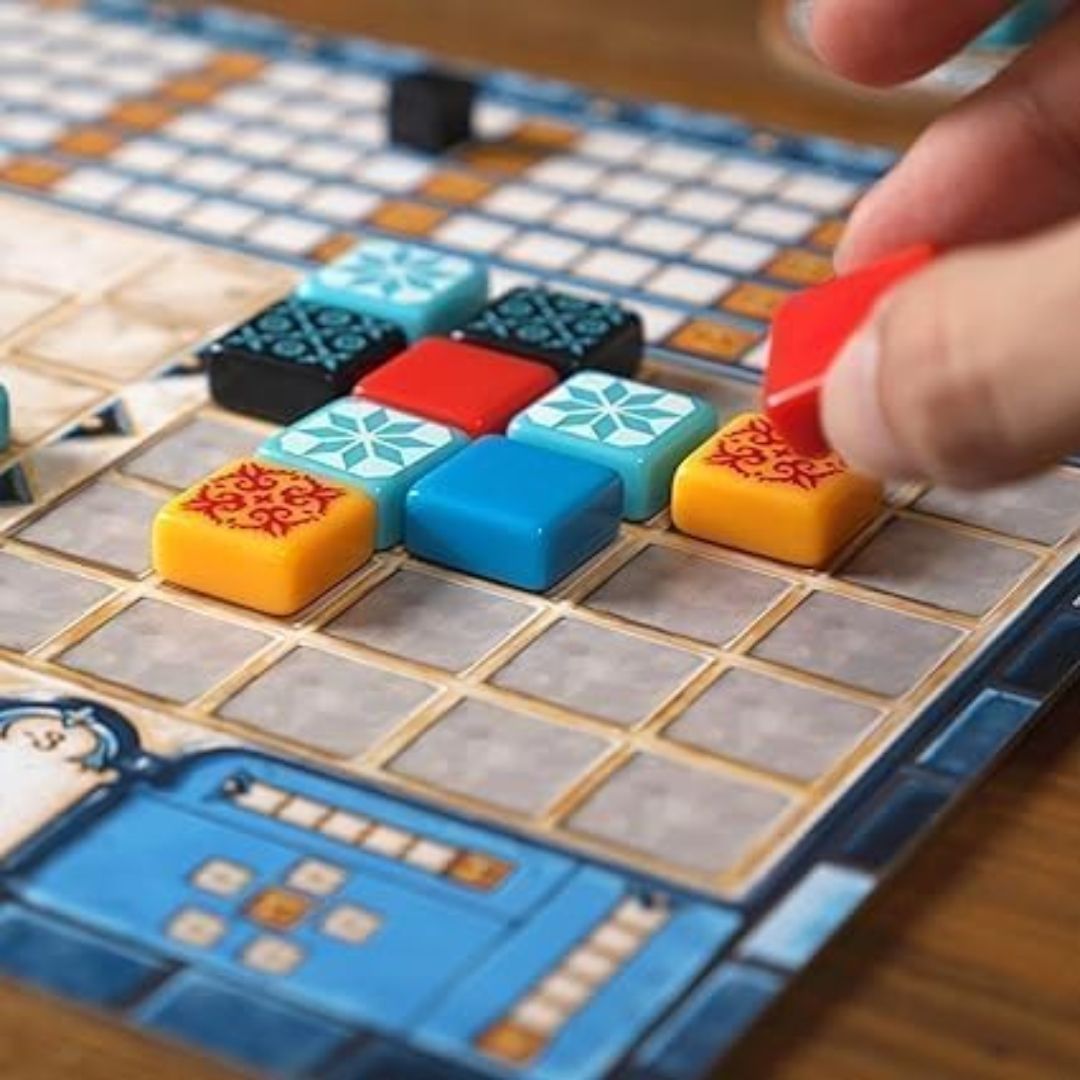 Azul Board Game | Elegant Tile Placement Strategy | Abstract Game for 2-4 Players | Award Winning Tabletop Game | Perfect for Adults, Family Fun & Enthusiasts view 5