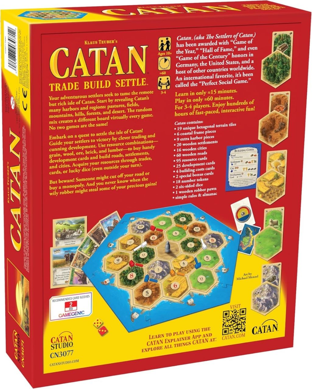 CATAN Mayfair Games 5th Edition For 8 Years And Up, Pack Of 1, Multicolor view 2