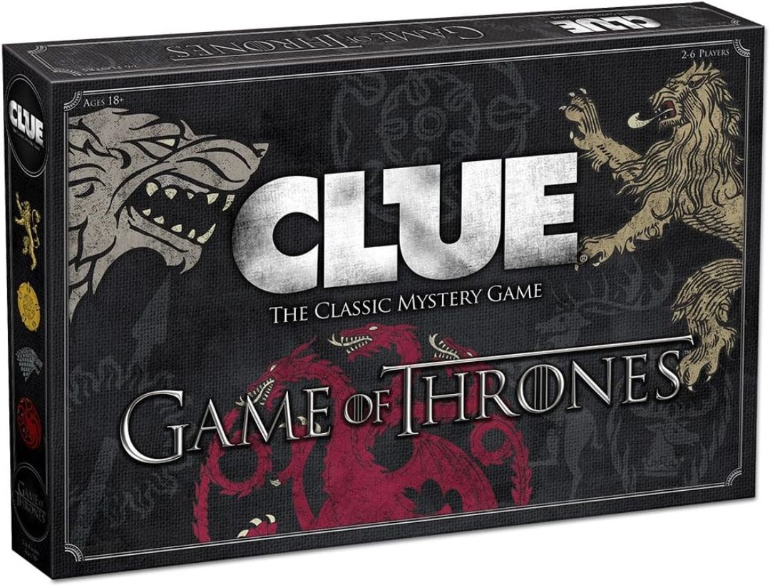Clue: Game of Thrones Edition – The Classic Mystery Board Game view 3
