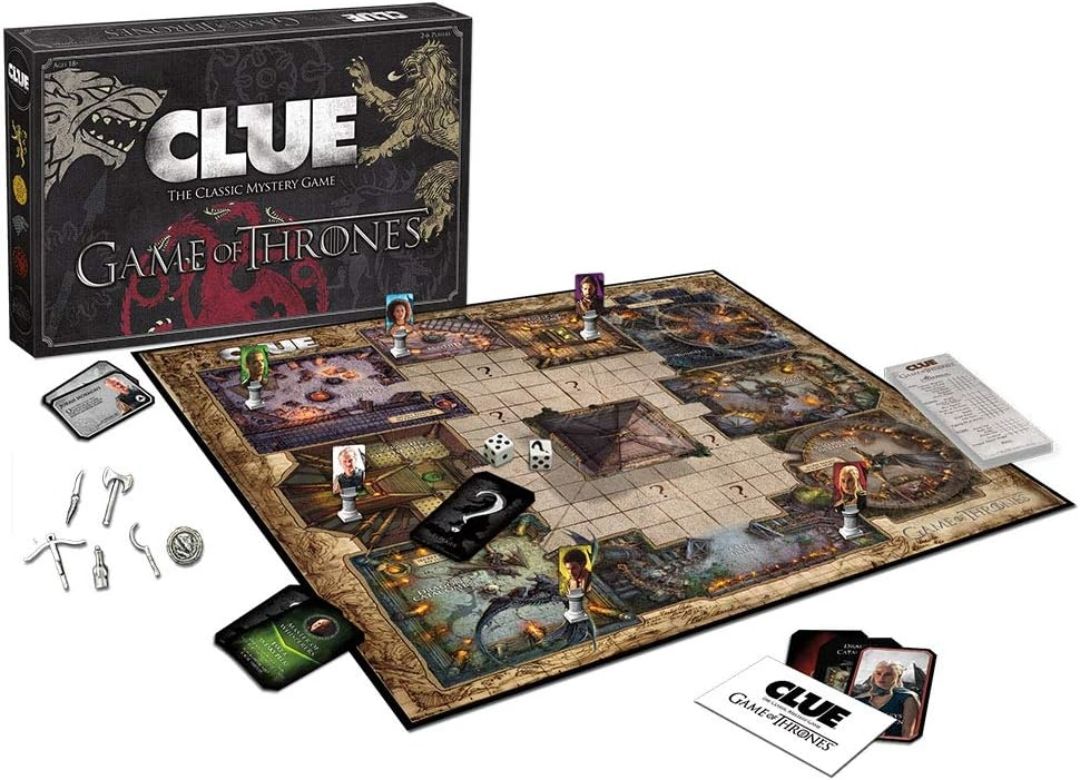 Clue: Game of Thrones Edition – The Classic Mystery Board Game view 7