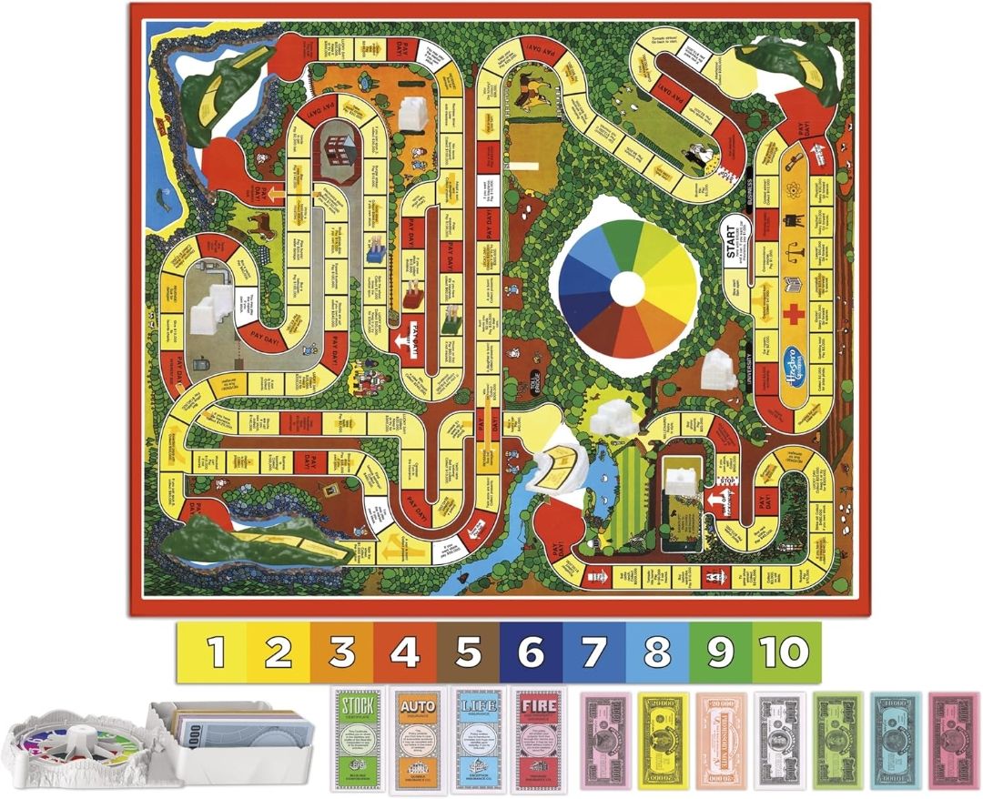Hasbro Gaming - The Game of Life Board Game, Fun for Families and Kids, for Boys & Girls Ages 9+, for 2-8 Players, Birthday Gift for Kids view 3
