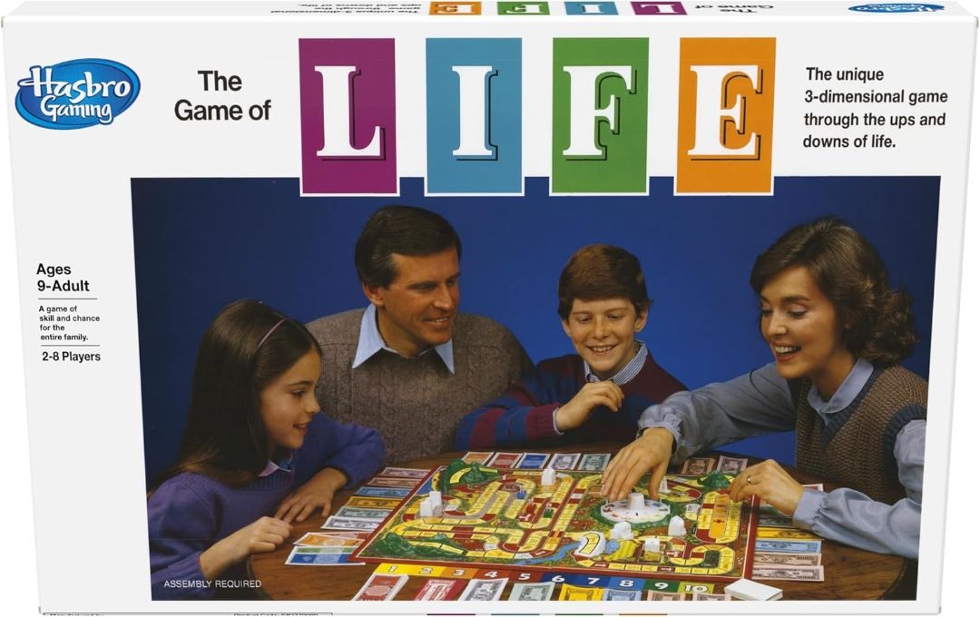 Hasbro Gaming - The Game of Life Board Game, Fun for Families and Kids, for Boys & Girls Ages 9+, for 2-8 Players, Birthday Gift for Kids view 2