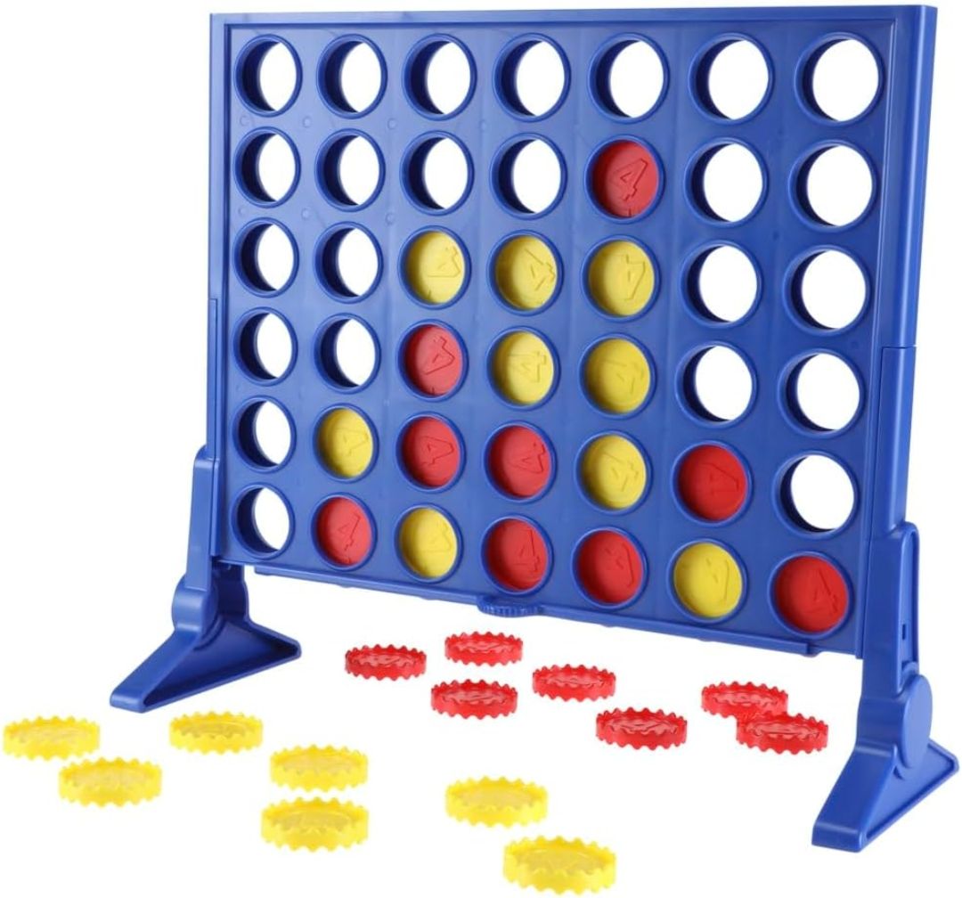 Hasbro Gaming the Classic Game of Connect 4, Grid, Get 4 In A Row Strategy Game for 2 Players Ages 6 & Up, Multicolor view 2