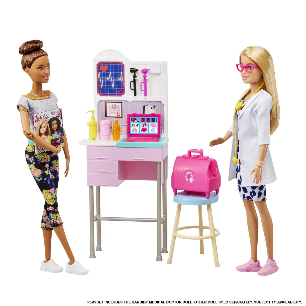Barbie Medical Doctor Doll And Playset view 4