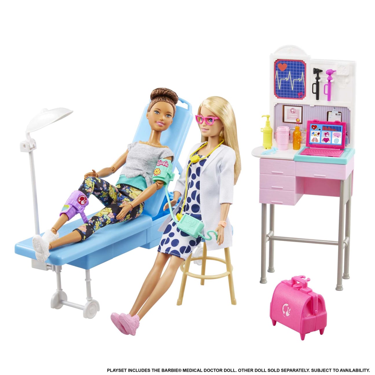 Barbie Medical Doctor Doll And Playset view 3