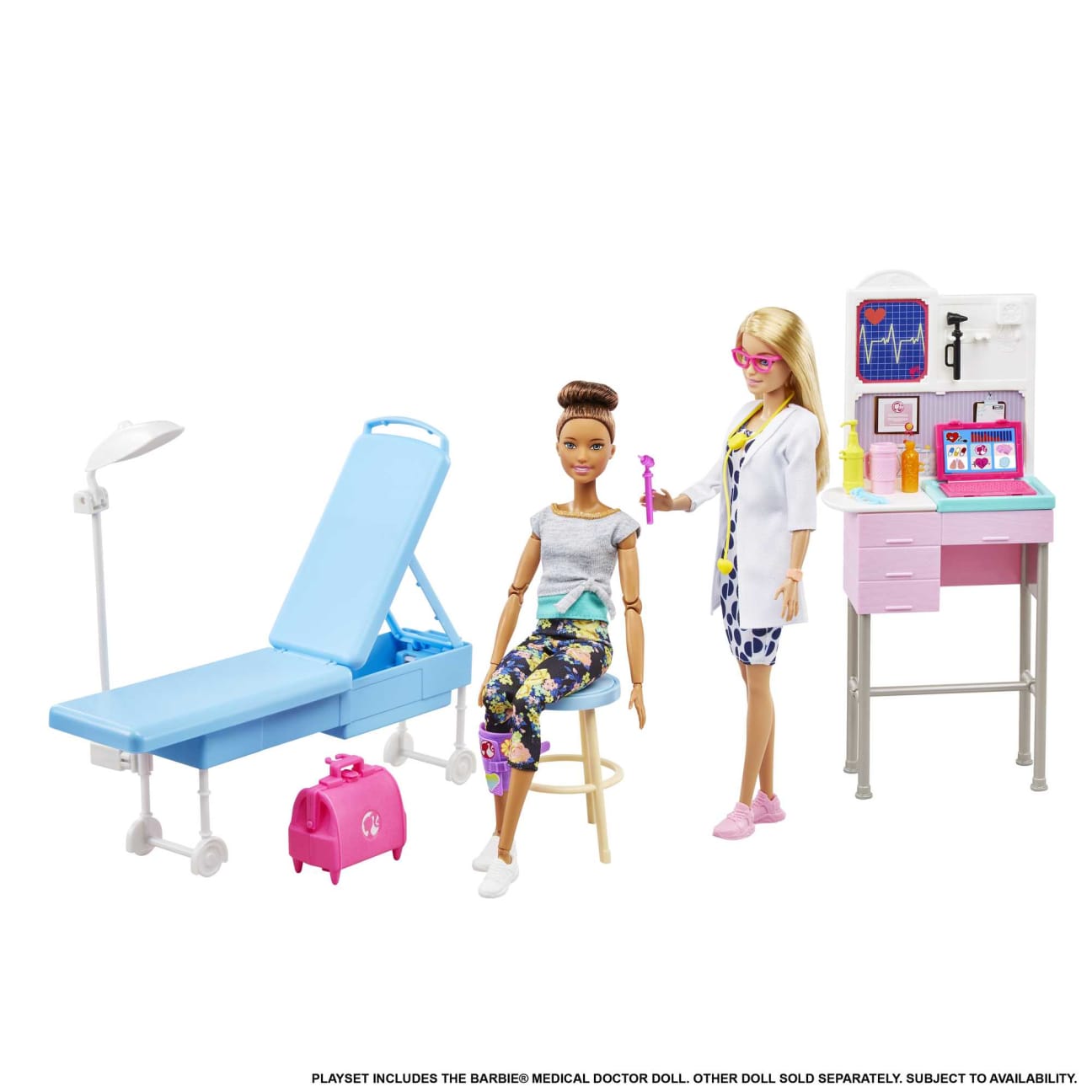 Barbie Medical Doctor Doll And Playset view 5
