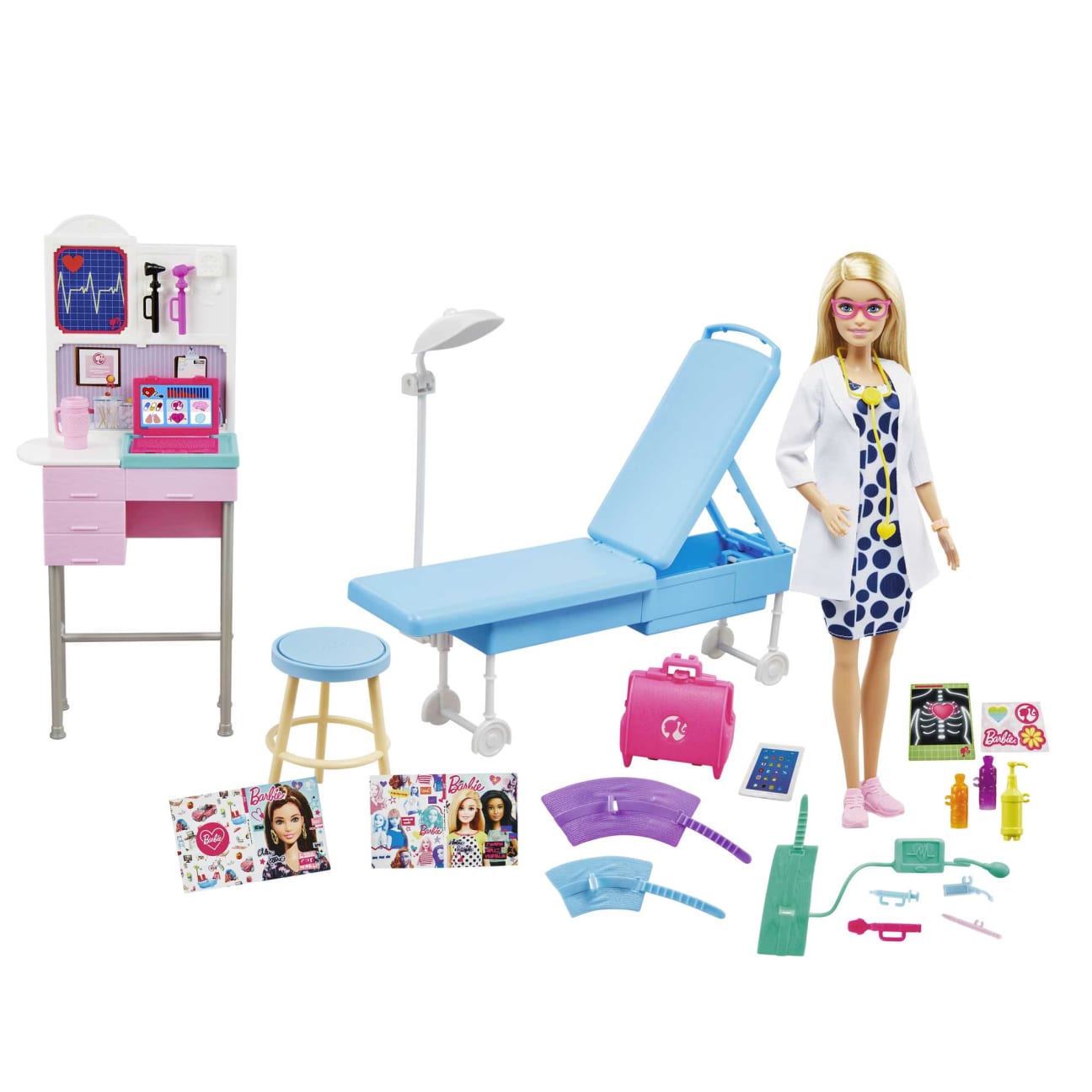 Barbie Medical Doctor Doll And Playset view 2