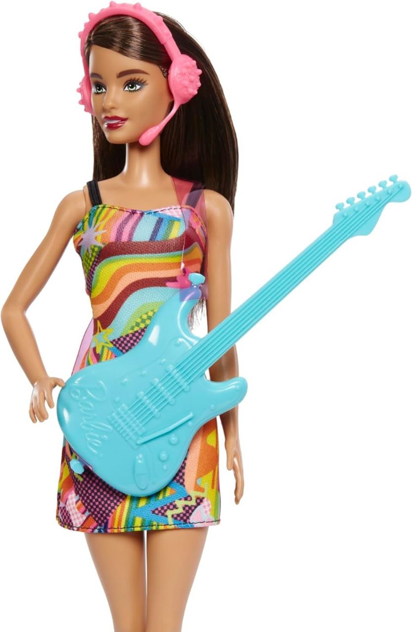 Barbie® Dolls & Accessories, Sisters Pop Star-Themed Playset, and Chelsea™ Dolls with Musical Pieces, Toy Gift for Kids view 4