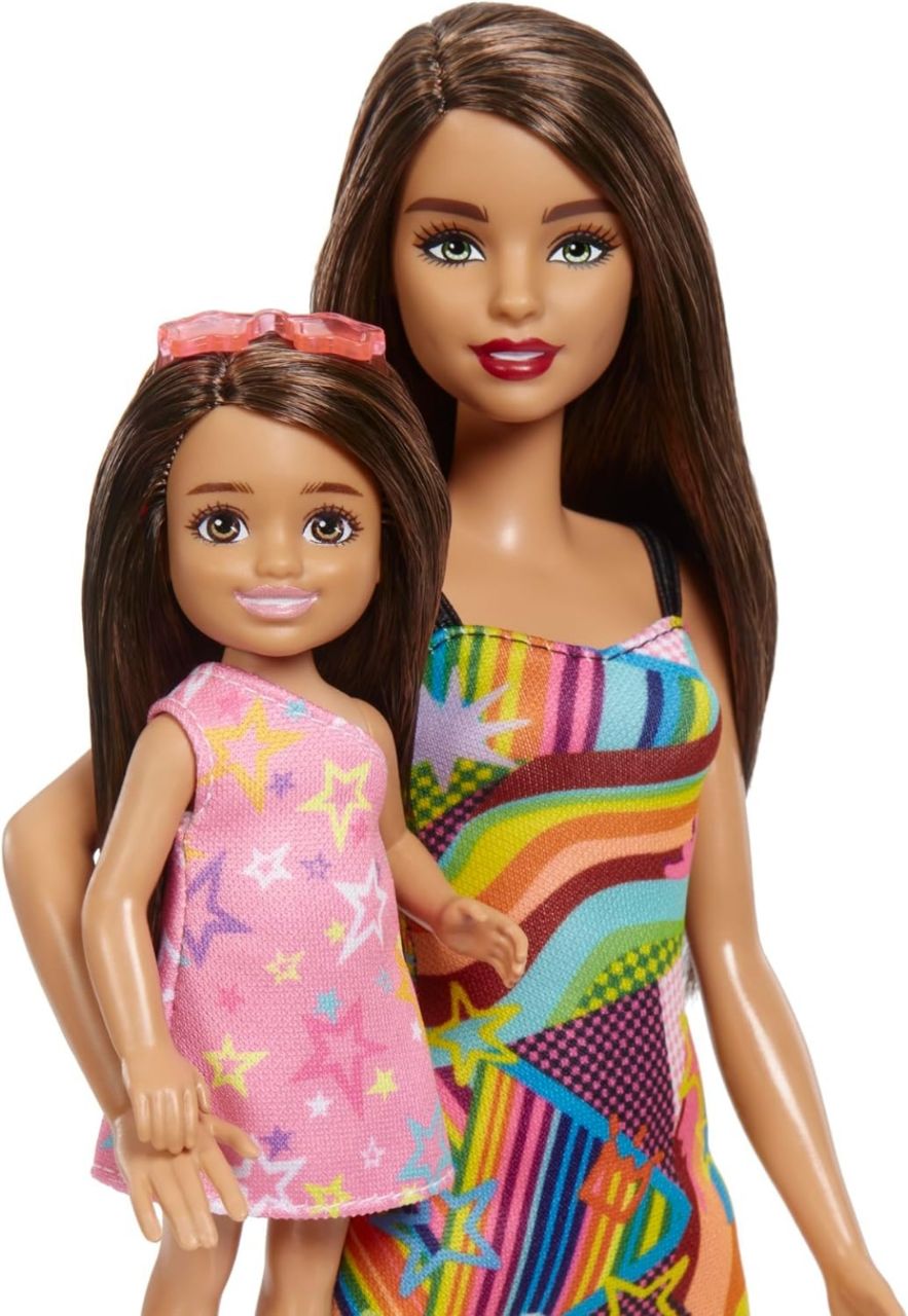 Barbie® Dolls & Accessories, Sisters Pop Star-Themed Playset, and Chelsea™ Dolls with Musical Pieces, Toy Gift for Kids view 3