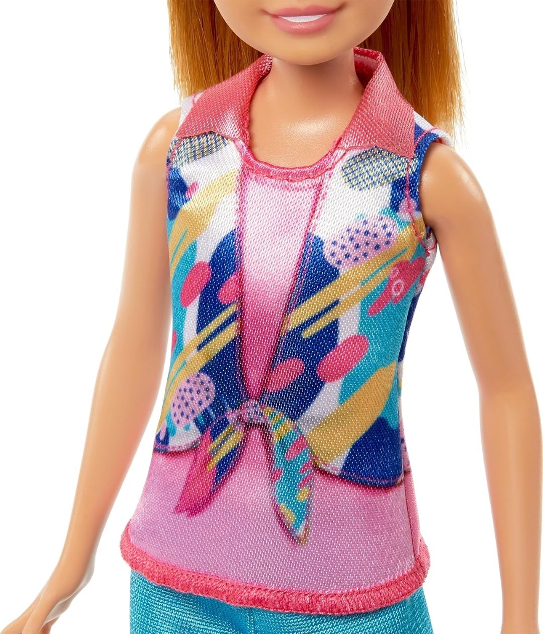 Barbie & Stacie Doll Set with 2 Pet Dogs & Accessories, Dolls with Blonde Hair & Blue Eyes, Summer Clothes view 6