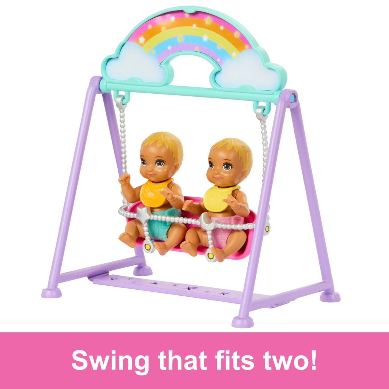 Barbie Skipper Babysitter Doll With Twin Nursery Playset & Accessories view 4
