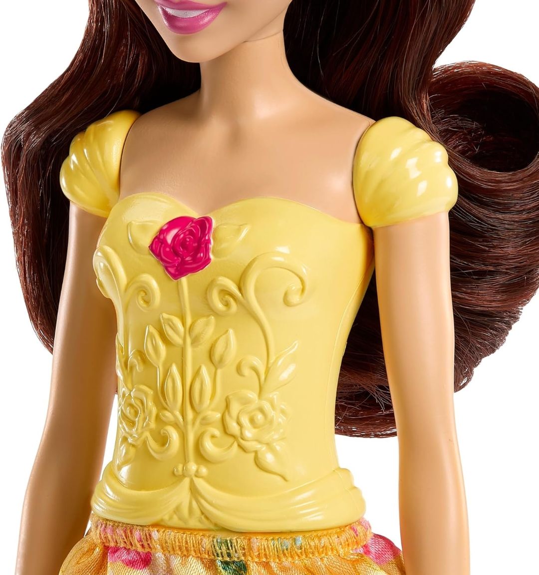 Disney Princess Toys, Posable Belle Fashion Doll with Clothing and Accessories Inspired by The Movie, Gifts for Kids view 5