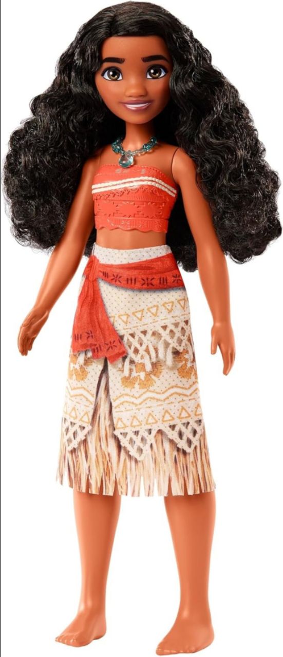 Disney Princess Toys, Posable Moana Fashion Doll with Clothing and Accessories Inspired by The Movie, Gifts for Kids view 2