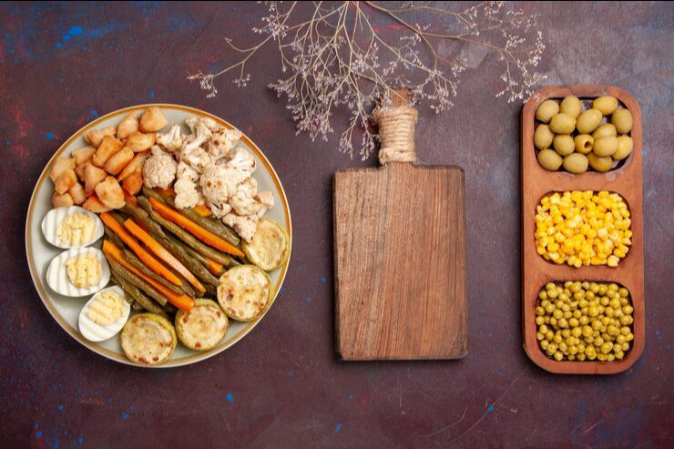Vegetarian Platter view 2