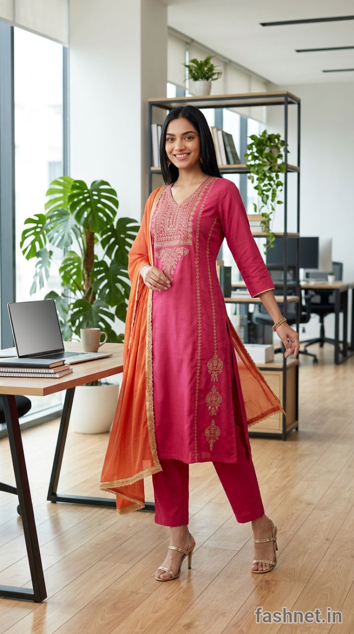 Bonny Tex Kurti Pant view 4