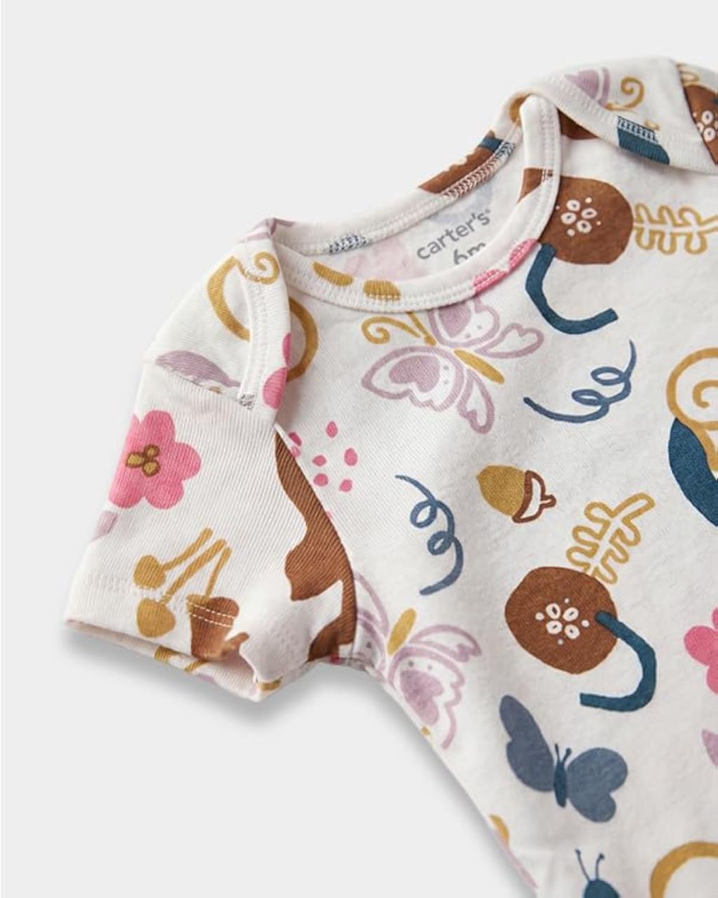 Carter's Baby Girls Bodysuits 1 view 2