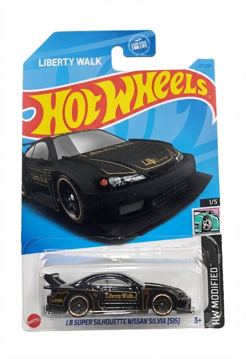 Hot Wheels LB Super Silhouette Nissan Silvia (S15) – Liberty Walk Edition