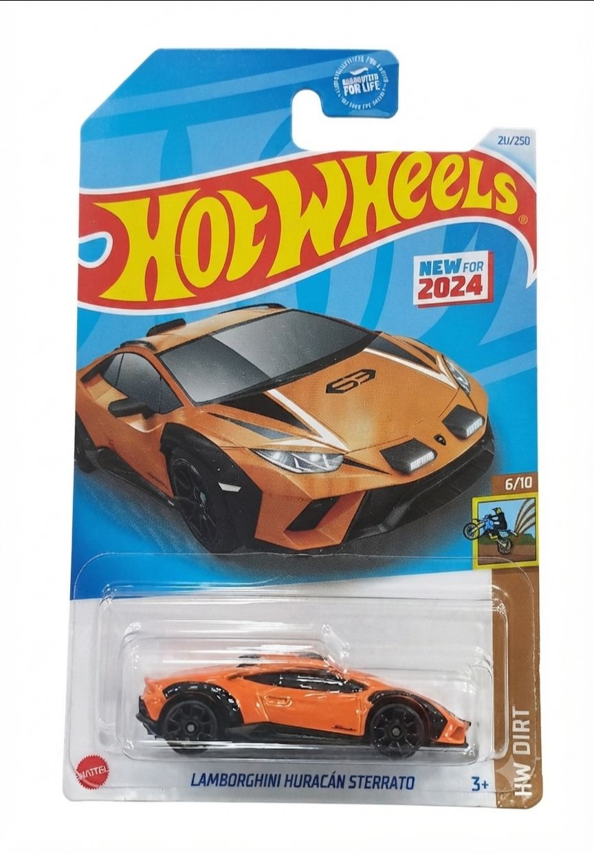 Hot Wheels Lamborghini Huracán Sterrato – 1:64 Die-Cast Collectible (New for 2024)