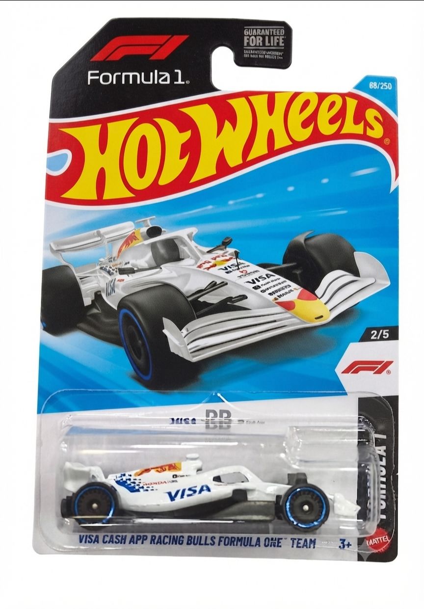 Hot Wheels Visa Cash App Racing Bulls Formula One Team – Official F1 Die-Cast Collectible