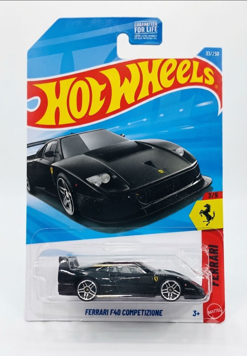 Hot Wheels Ferrari F40 Competizione – 1:64 Die-Cast Collectible