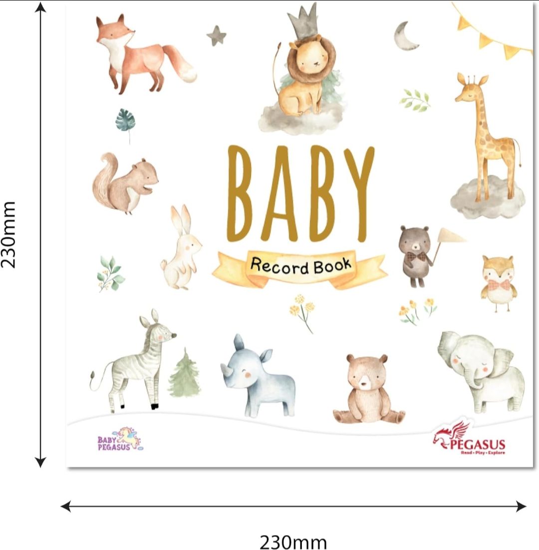 Baby Record Book: Newborn Journal for Milestones & Memories (Ideal Gift for Expecting Parents & Baby Showers)