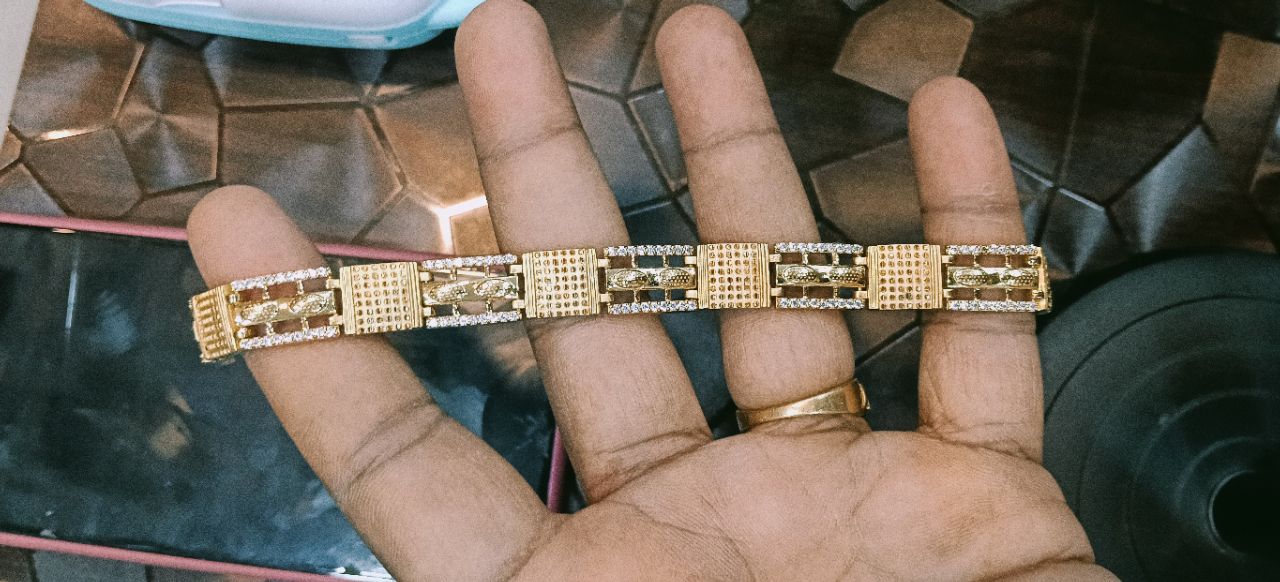 Designer Gold Bracelet