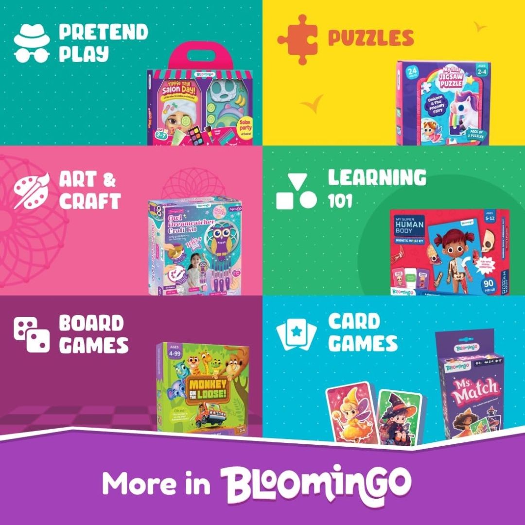 Bloomingo DIY Mermaid Dreamcatcher Craft Kit – Creative & Engaging Gift for Kids | Develop Fine Motor Skills, Learn Crafting | Explore Imagination | Fun Craft Activity | Ages 4+ view 7