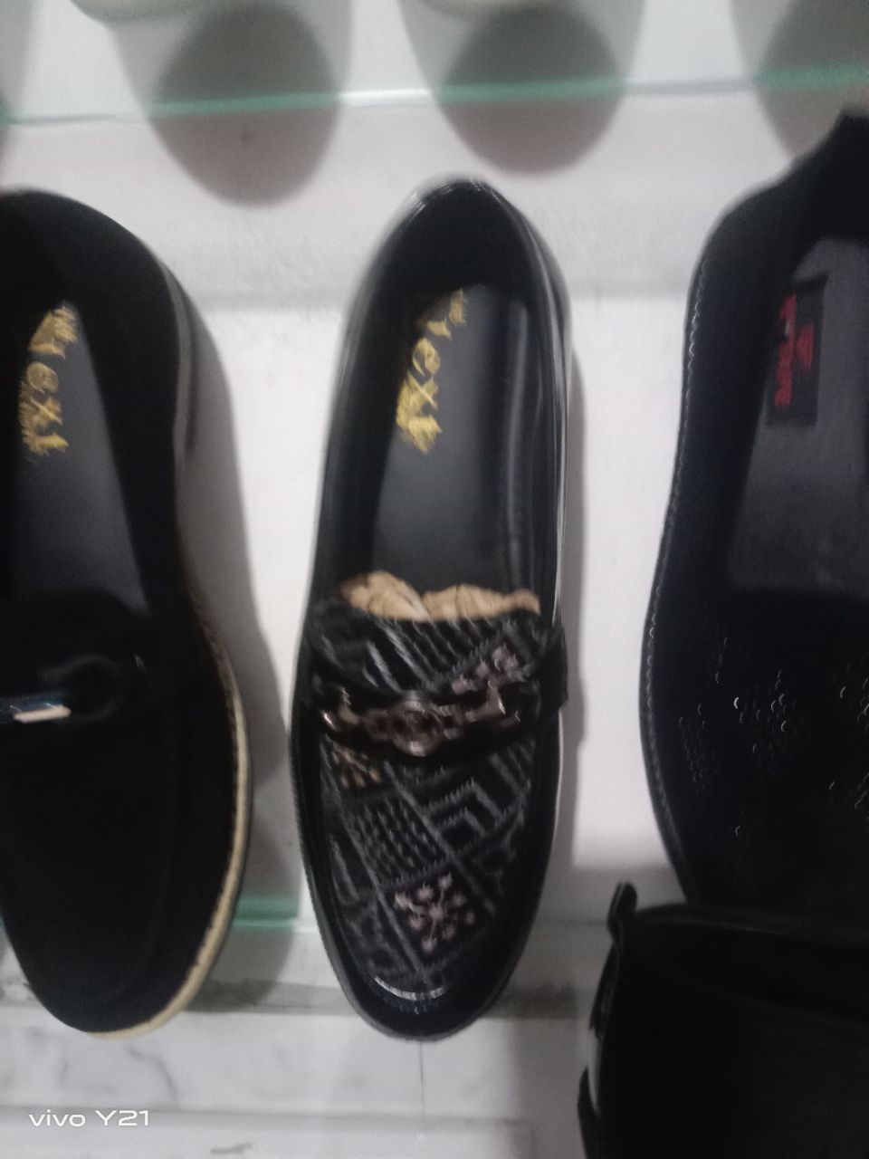 Black Stylish Loafers view 2