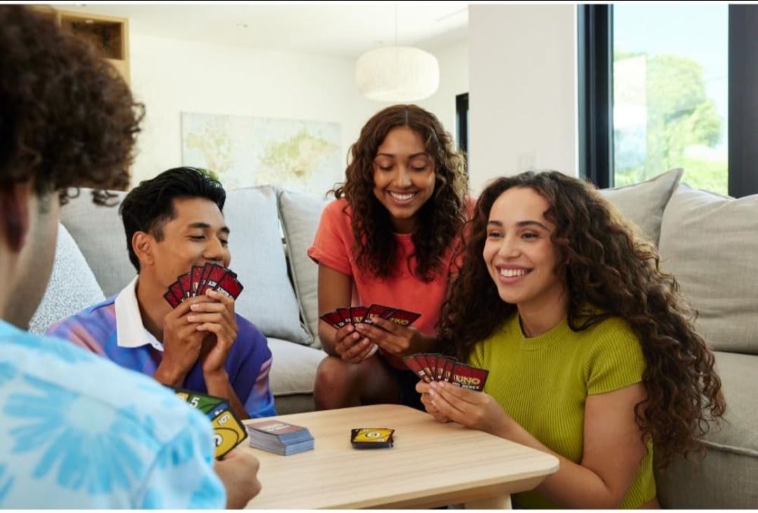 Mattel Games UNO Show ‘em No Mercy Card Game for Kids, Adults & Family Parties and Travel with Extra Cards, Special Rules and Tougher Penalties. view 2