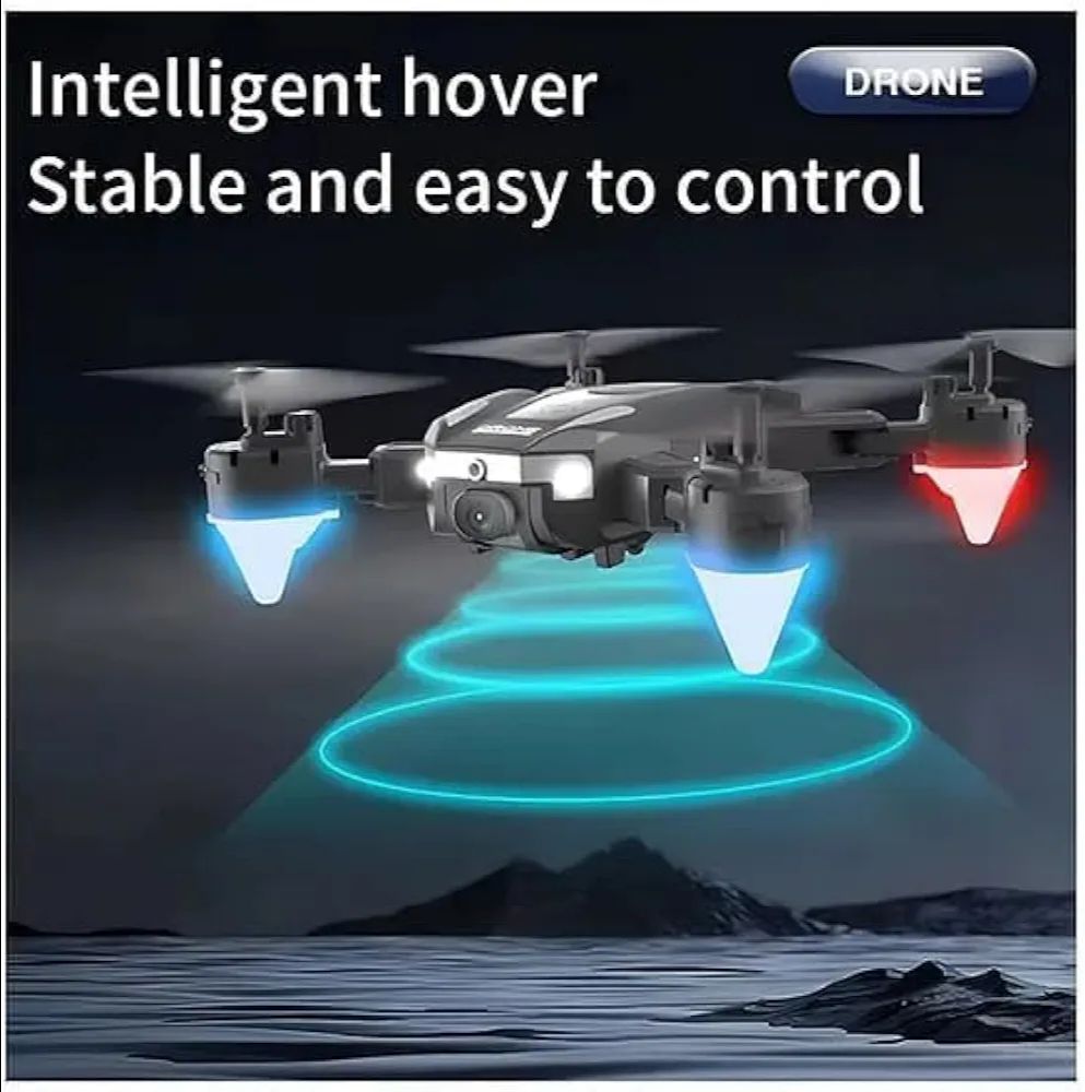 j2 dRONE WITH hd dUAL cAMERA | fOLDABLE qUADCOPTER WITH aLTITUDE hOLD | oNE-kEY tAKEOFF & lANDING | mULTIPLE fLIGHT mODES FOR kIDS & bEGINNERS view 2