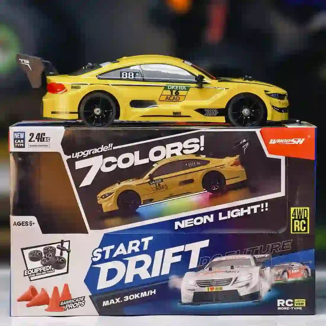 whoosh BMW M4 drift rc car