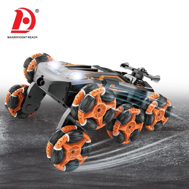 Toys 8-Wheel RC Stunt Car with Gesture Watch Sensor
360 Degree Rotation, Smoke Spray Effect, LED Lights, 2.4GHz Control, Kids & Teens view 6