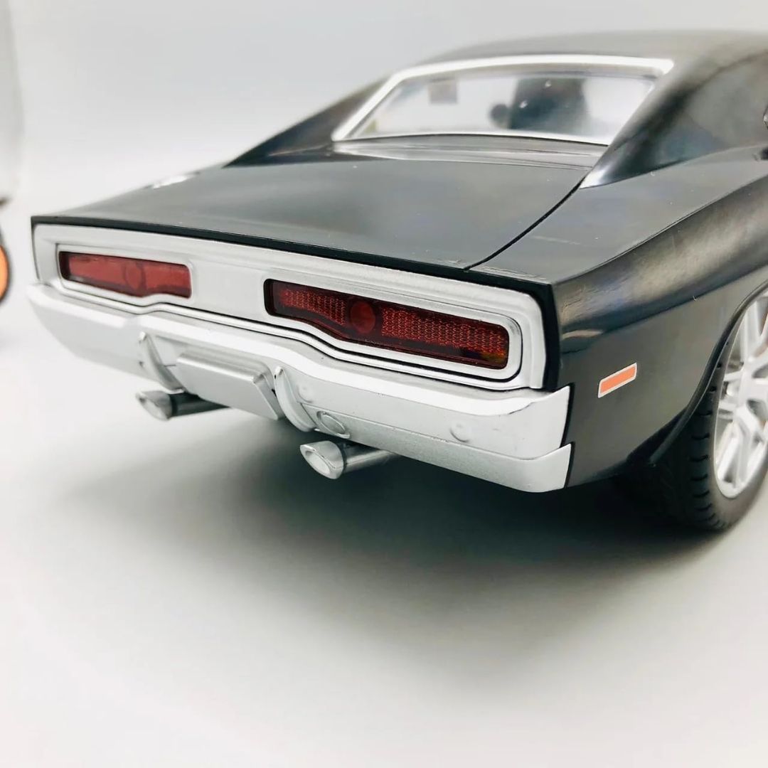 1970 Dodge Muscle Car RC – High-Speed 2.4GHz Remote Control with Lights & Opening Doors – Ultimate Fast & Furious Toy for Boys (Multi Color) view 2