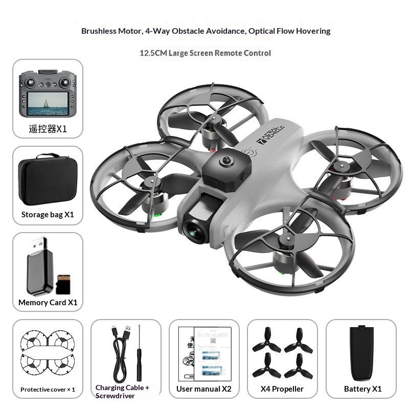T21 Pro Mini Drone with Intelligent Obstacle Avoidance, Dual Camera, 90 Degrees Lens (T21 PRO) view 3