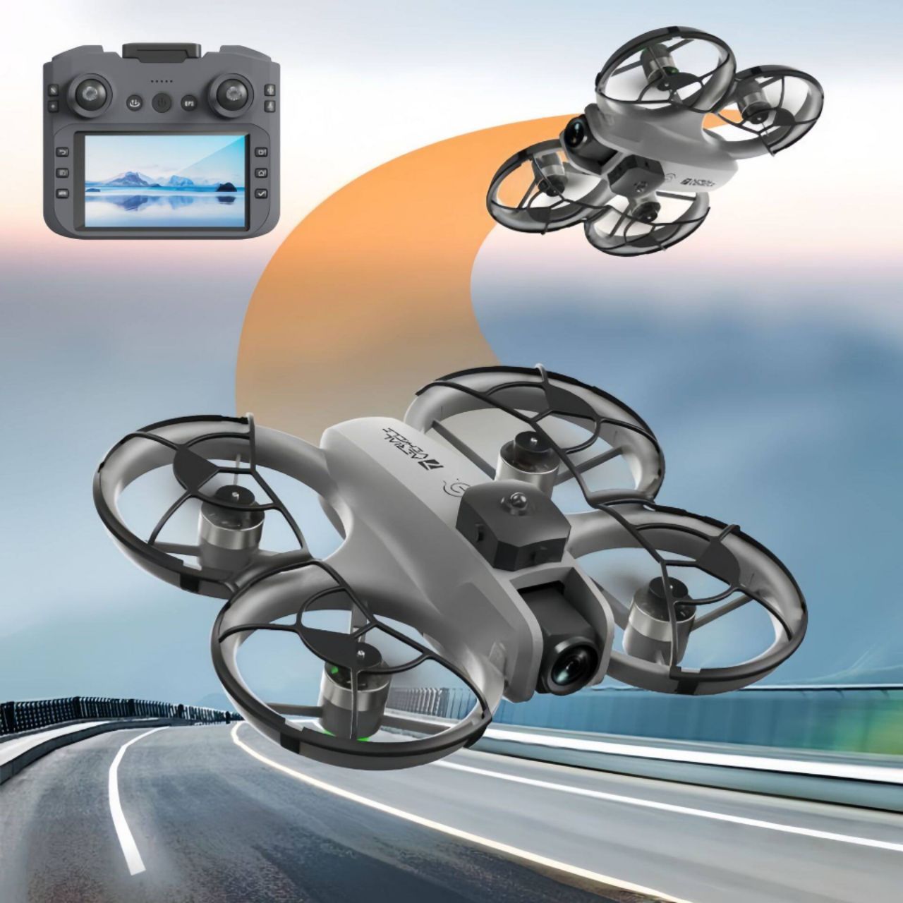 T21 Pro Mini Drone with Intelligent Obstacle Avoidance, Dual Camera, 90 Degrees Lens (T21 PRO) view 5