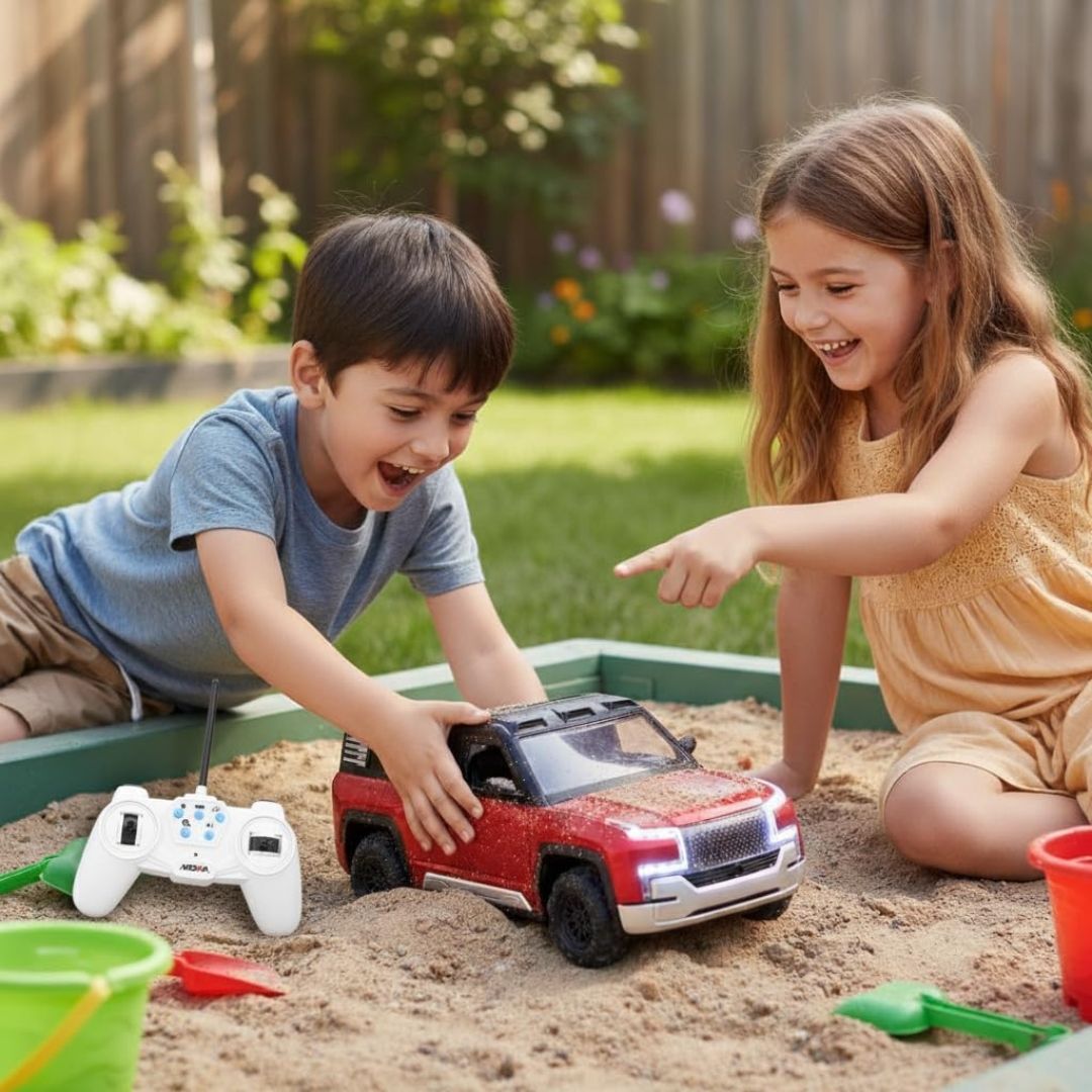 Moka U8 High-Speed Remote Control Car, 2.4GHz Electric RC Racing Vehicle with Rechargeable Battery, Durable Sport RC Car for Kids & Adults, Multicolor view 2