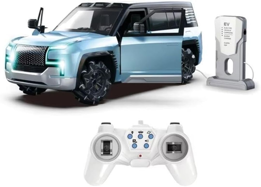 Moka U8 High-Speed Remote Control Car, 2.4GHz Electric RC Racing Vehicle with Rechargeable Battery, Durable Sport RC Car for Kids & Adults, Multicolor