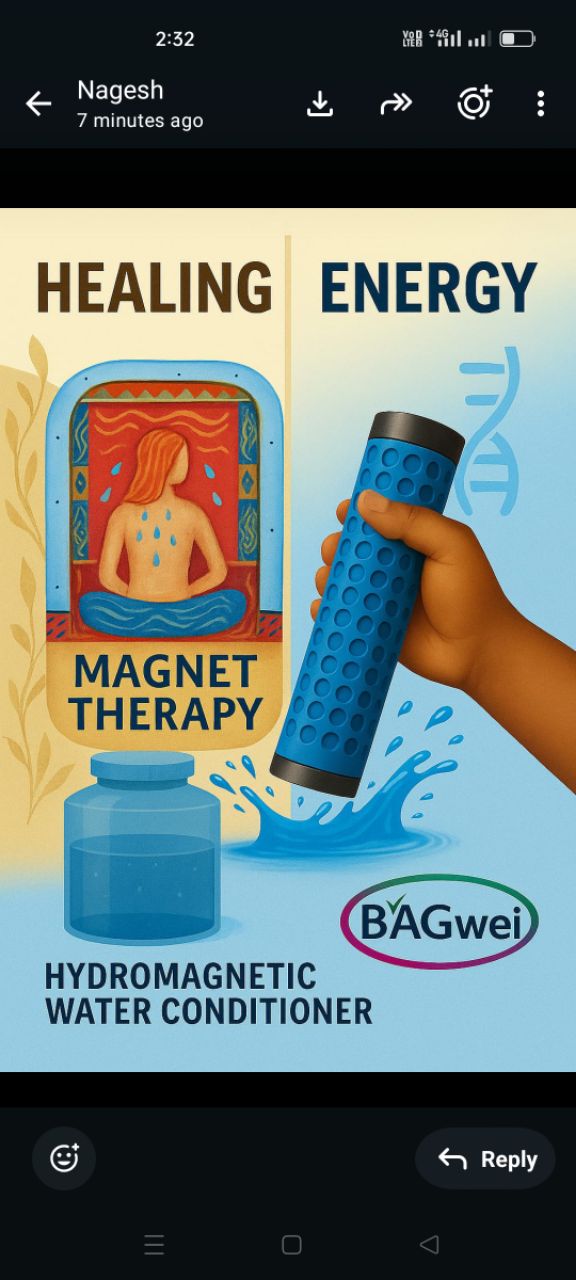 BAGwei Hydromagnetic Water Conditioner