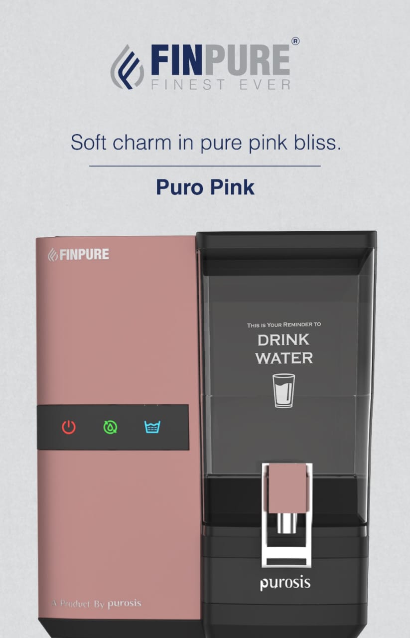 Finpure Puro Pink Water Filter